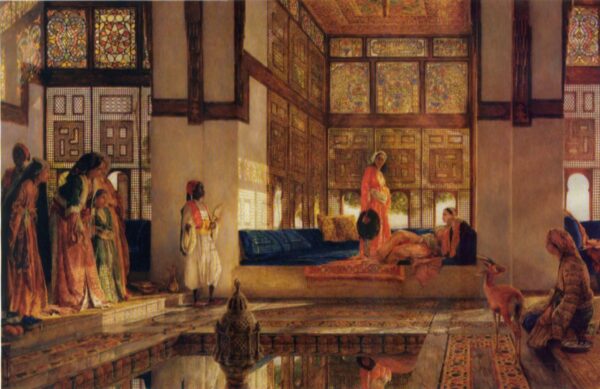 The Reception by John Frederick Lewis, hand-painted oil painting reproduction