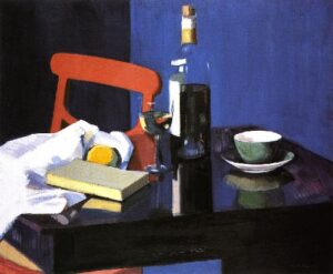 The Red Chair by Francis Cadell, hand-painted oil painting reproduction