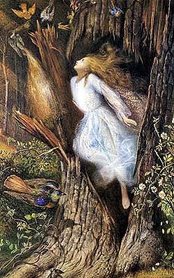 The Release of Ariel by John Anster Fitzgerald, hand-painted oil reproduction