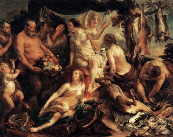 The Rest of Diana by Jacob Jordaens, hand-painted oil painting reproduction