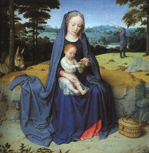 The Rest on the Flight into Egypt by Gerard David, hand-painted oil painting reproduction