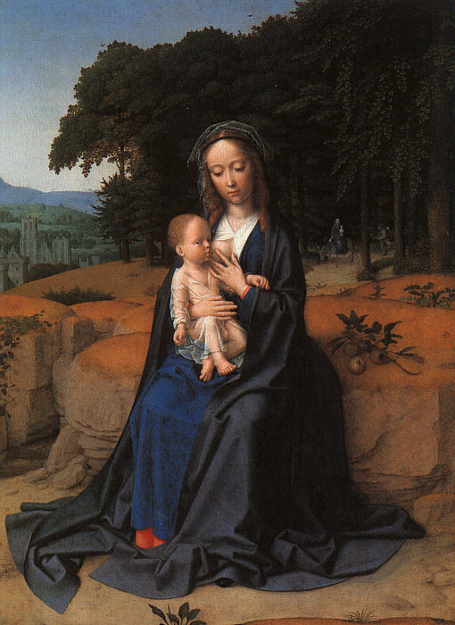 The Rest on the Flight into Egypt by Gerard David, hand-painted oil reproduction