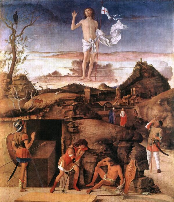The Resurrection by Giovanni Bellini, hand-painted oil painting reproduction