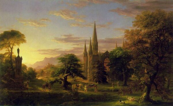 The Return by Thomas Cole, hand-painted oil painting reproduction