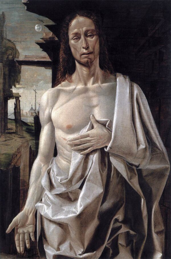 The Risen Christ by Bramantino, hand-painted oil painting reproduction