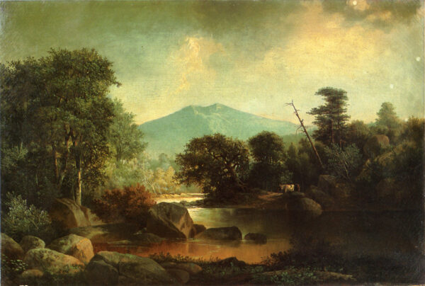 The River Bend by John Mix Stanley, hand-painted oil painting reproduction
