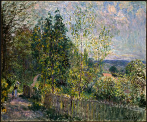 The Road in the Woods by Alfred Sisley, hand-painted oil painting reproduction