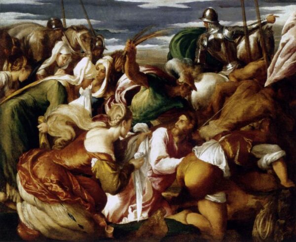The Road to Calvary by Jacopo Bassano, hand-painted oil painting reproduction