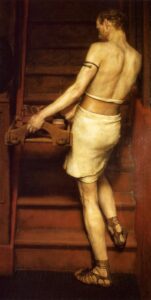 The Roman Potter by Lawrence Alma-Tadema, hand-painted oil painting reproduction