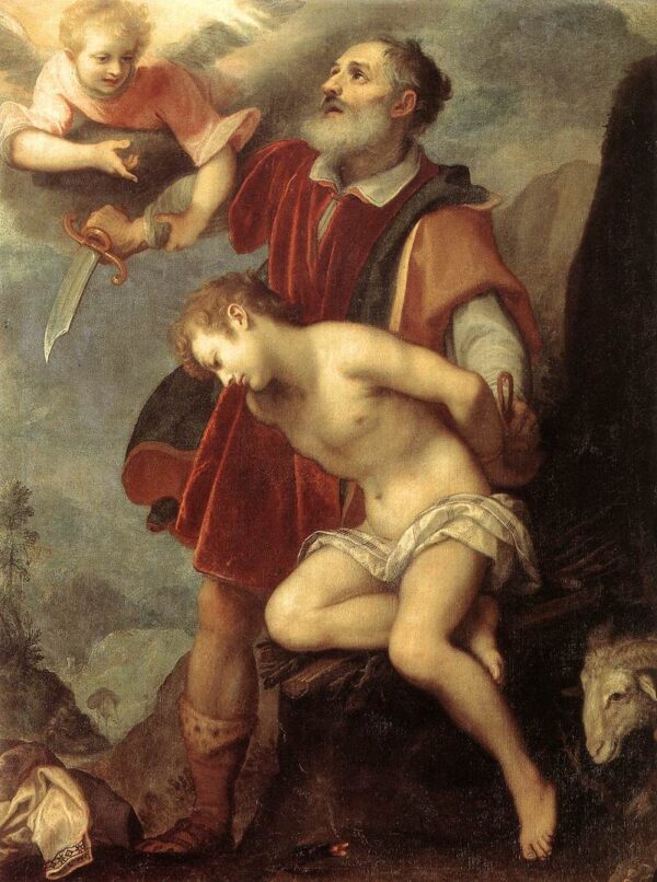 The Sacrifice of Isaac by Lodovico Cigoli, hand-painted oil painting reproduction