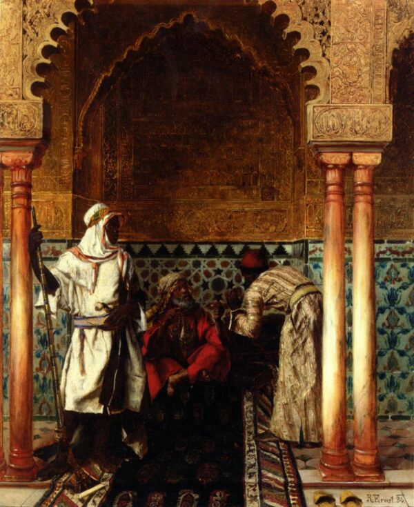 The Sage by Rudolf Ernst, hand-painted oil painting reproduction