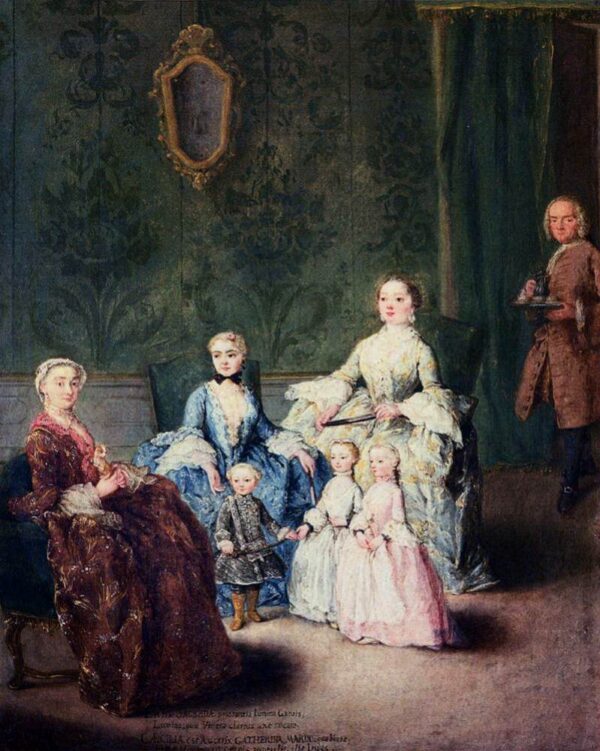The Sagredo Family by Pietro Longhi, hand-painted oil painting reproduction