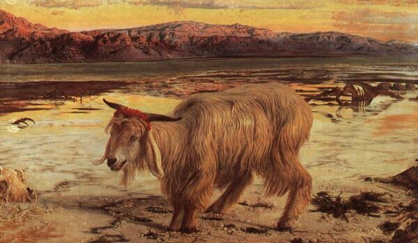 The Scapegoat by William Holman Hunt, hand-painted oil painting reproduction
