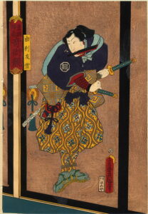 The Screen I by Utagawa Kunisada, hand-painted oil painting reproduction