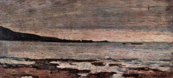 The Sea by Giovanni Fattori, hand-painted oil painting reproduction