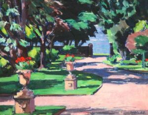 The Sea Avenue by Francis Cadell, hand-painted oil painting reproduction