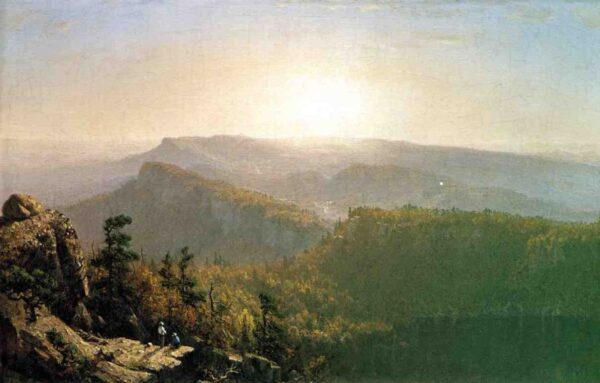 The Shawangunk Mountains by Sanford Robinson Gifford, hand-painted oil painting reproduction