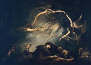 The Shepherd’s Dream by Henry Fuseli, hand-painted oil painting reproduction