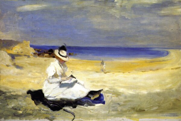 The Shore at Dornoch by Charles Conder, hand-painted oil reproduction