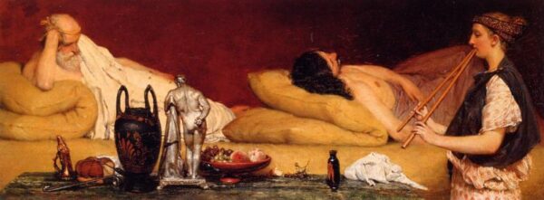 The Siesta by Lawrence Alma-Tadema, hand-painted oil painting reproduction