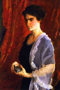 The Silver Box by Cecilia Beaux, hand-painted oil painting reproduction