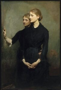 The Sisters by Abbott Handerson Thayer, hand-painted oil painting reproduction