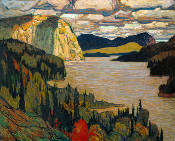 The Solemn Land by J.E.H MacDonald, hand-painted oil painting reproduction