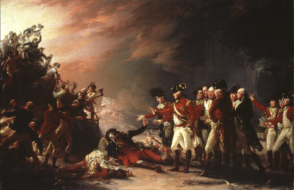 The Sortie From Gibraltar by John Trumbull, hand-painted oil painting reproduction