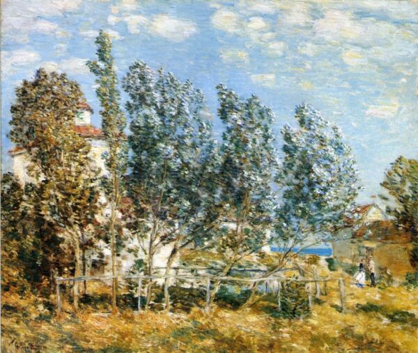 The Southwest Wind by Frederick Childe Hassam, hand-painted oil painting reproduction