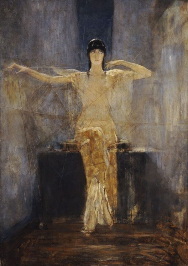 The Spider by Nikolaos Gyzis, hand-painted oil painting reproduction