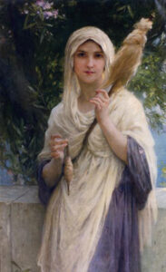 The Spinner by the Sea by Charles-Amable Lenoir, hand-painted oil painting reproduction