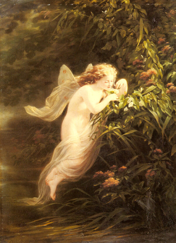 The Spirit of the Morning by Fritz Zuber-Buhler, hand-painted oil painting reproduction