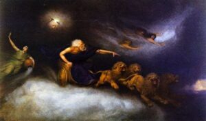 The Spirit of the Storm by William Holbrook Beard, hand-painted oil painting reproduction