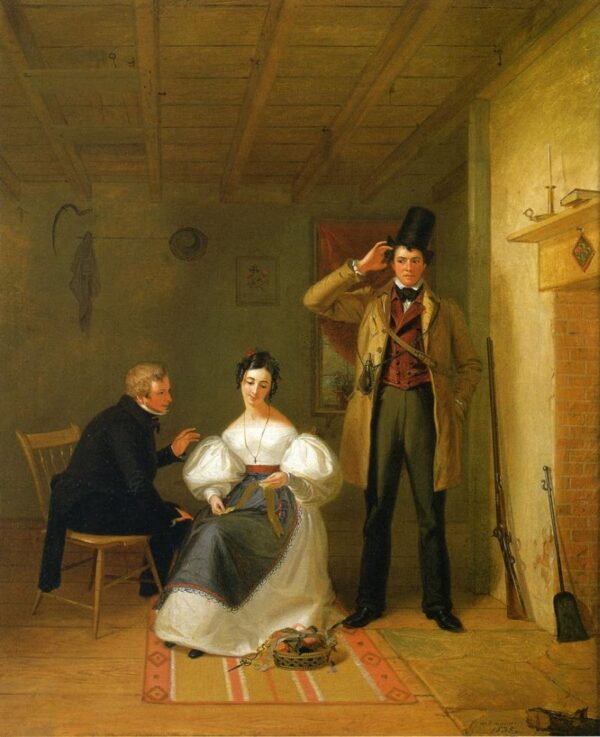 The Sportsman’s Last Visit by William Sidney Mount, hand-painted oil painting reproduction