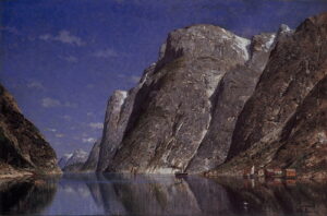 The Steamship by Adelsteen Normann, hand-painted oil painting reproduction