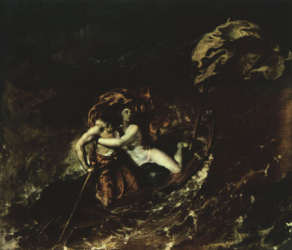 The Storm by William Etty, hand-painted oil painting reproduction