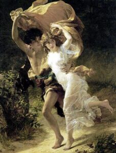 The Storm by Pierre Auguste Cot, hand-painted oil painting reproduction