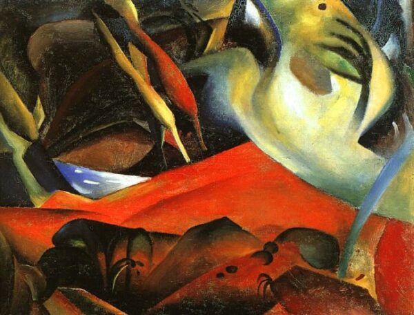 The Storm by August Macke, hand-painted oil painting reproduction