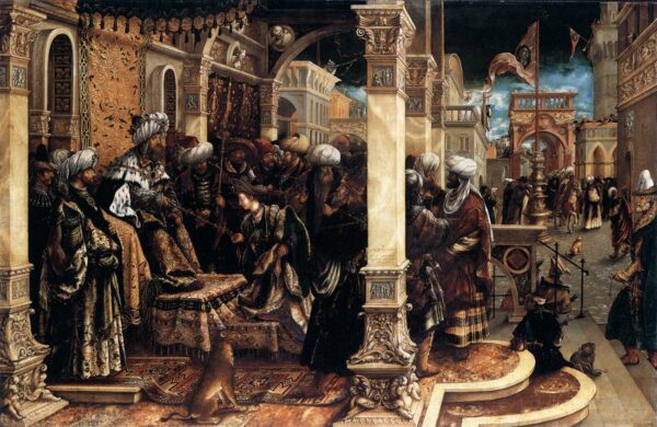 The Story of Esther by Hans Burgkmair, hand-painted oil painting reproduction