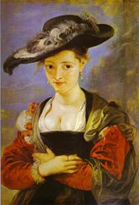 The Straw Hat by Peter Paul Rubens, hand-painted oil painting reproduction