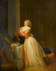 The Suitor’s Gift by Louis Leopold Boilly, hand-painted oil painting reproduction