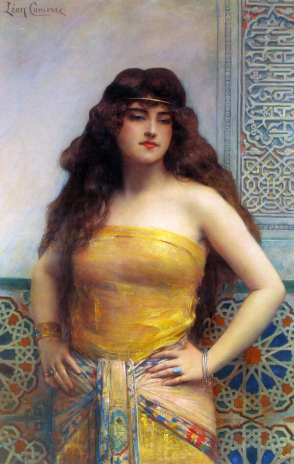 The Sultan’s Favourite by Leon Francois Comerre, hand-painted oil painting reproduction