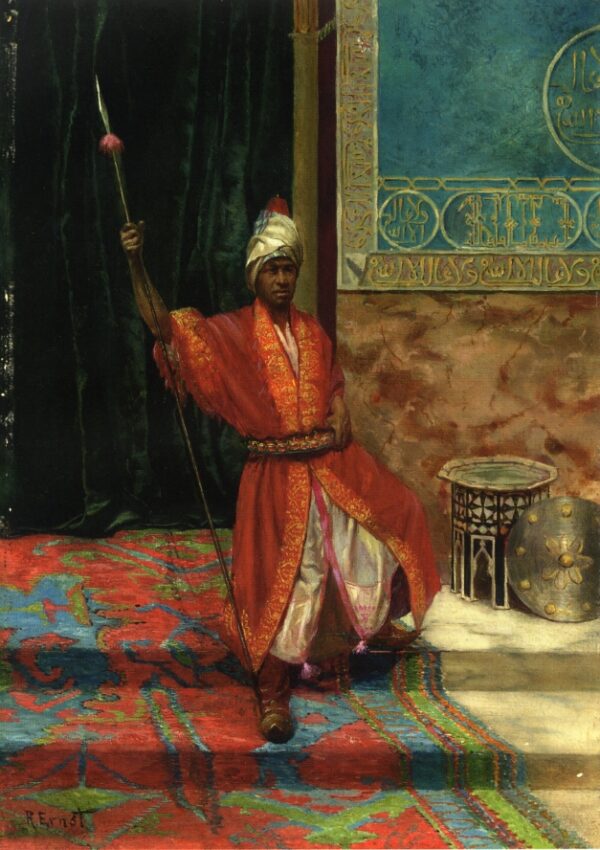 The Sultans Guard by Rudolf Ernst, hand-painted oil painting reproduction