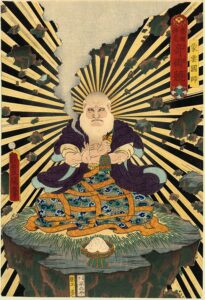 The Sun-Burst by Utagawa Kunisada, hand-painted oil painting reproduction