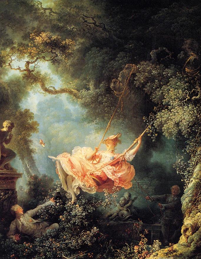 Rococo oil painting reproductions