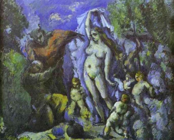 The Temptation of St Anthony by Paul Cézanne, hand-painted oil painting reproduction