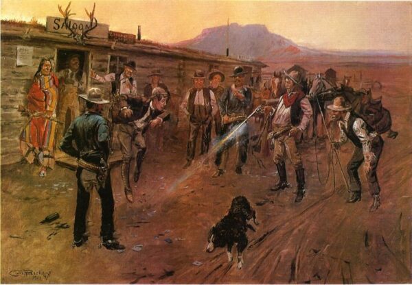 The Tenderfoot by Charles Marion Russell, hand-painted oil painting reproduction