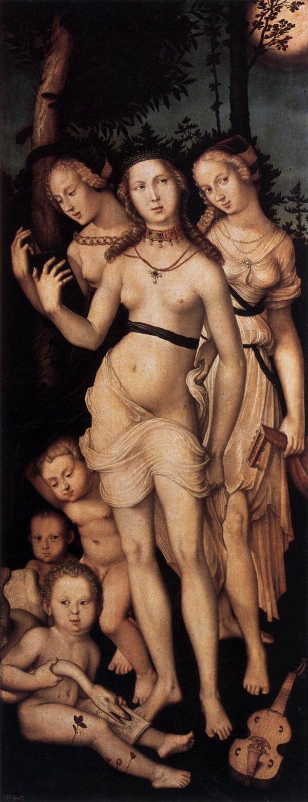 The Three Graces by Hans Baldung Grien, hand-painted oil reproduction