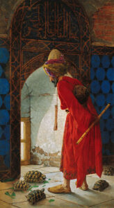 The Tortoise Trainer by Osman Hamdy Bey, hand-painted oil painting reproduction
