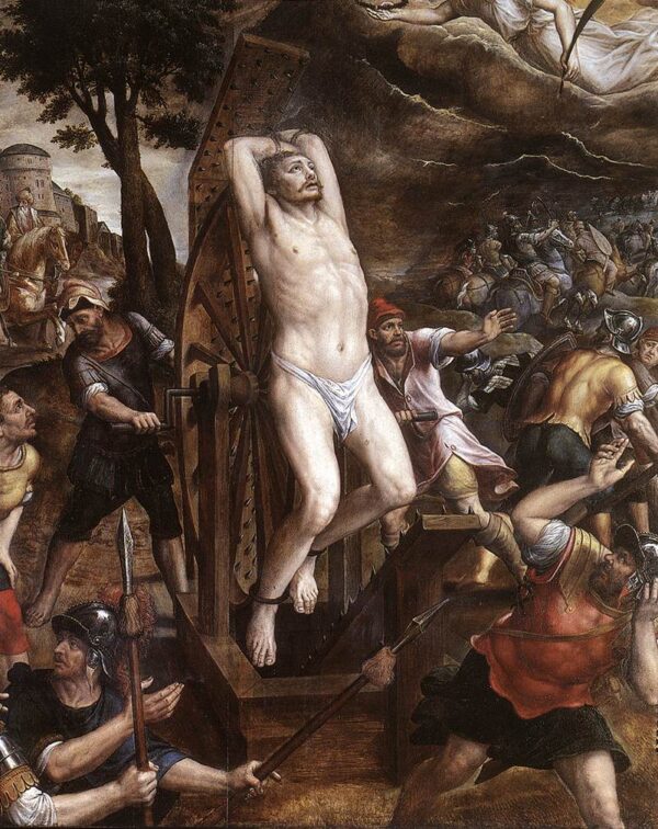 The Torture of St George by Michiel van Coxcie, hand-painted oil painting reproduction